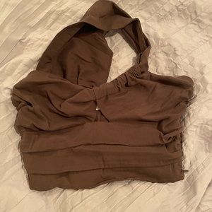 Zara one strap shirt